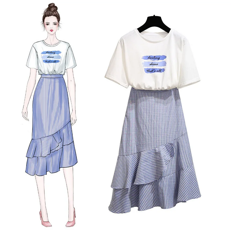 ICHOIX Женский комплект из 2 предметов корейский стиль студенческий элегантная