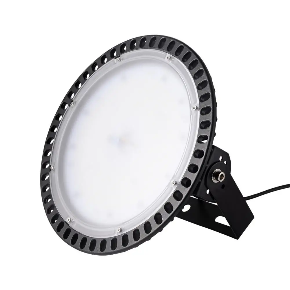 

New 100W UFO LED High Bay Lights 110V Waterproof IP65 Commercial Lighting Industrial Warehouse Led High Bay Light Mining Lamp