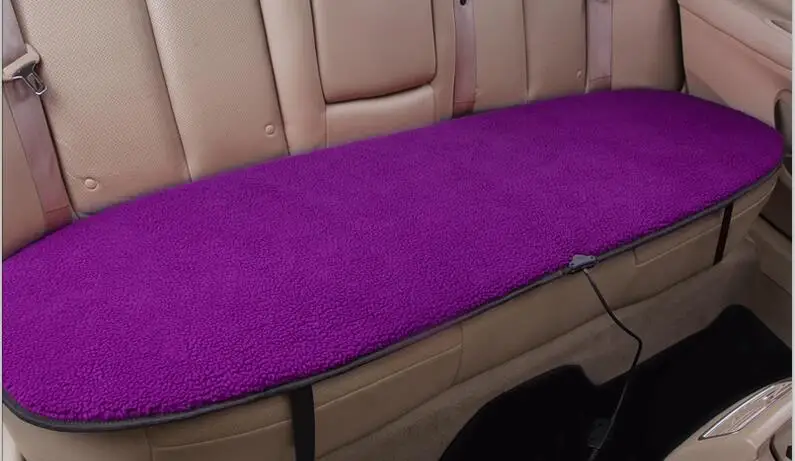purple 1 long back Подогрев автомобильного сиденья, Стайлинг автомобиля, зимняя подушка для сиденья, подушки для автомобильного сиденья, подушка с электрическим подогревом, авто Подогрев, чехлы для сидений, Автомобильная подушка на одно сиденье - Название цвета: purple 1 long back