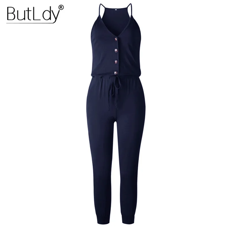 Женский комбинезон с открытыми плечами сексуальный v-образным вырезом и