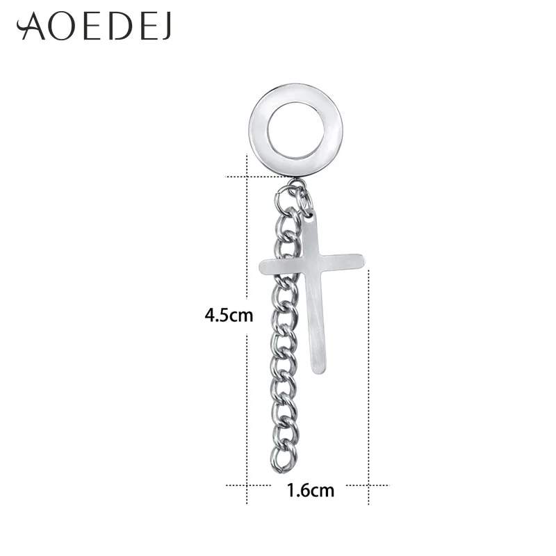 1 Piece AOEDEJ пробки и тоннели пирсинг для ушей из нержавеющей стали пробки для ушей пирсинг для ушей растягивающийся пирсинг расширитель для туннелей пенетран - Окраска металла: 1 Piece