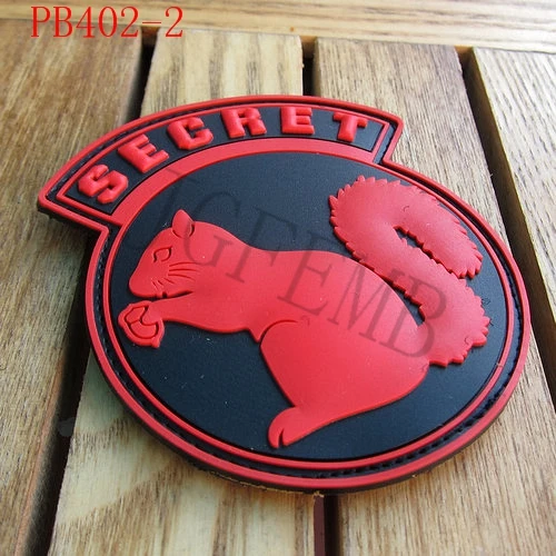Сверхсекретные военные тактические 3D ПВХ нашивки значки|patch badge|3d pvc patchsecret squirrel |