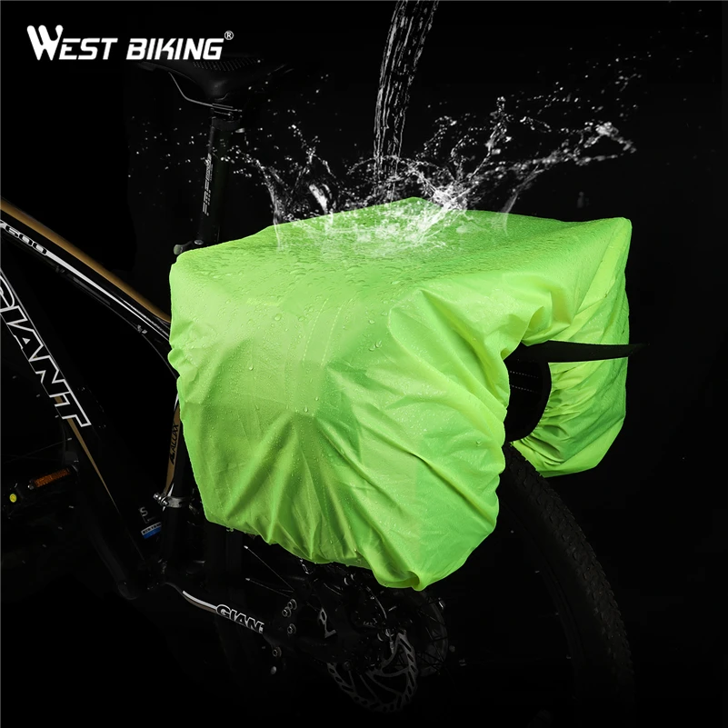 WEST BIKING велосипедная сумка MTB задняя стойка сумки с дождевиком 25л большая емкость