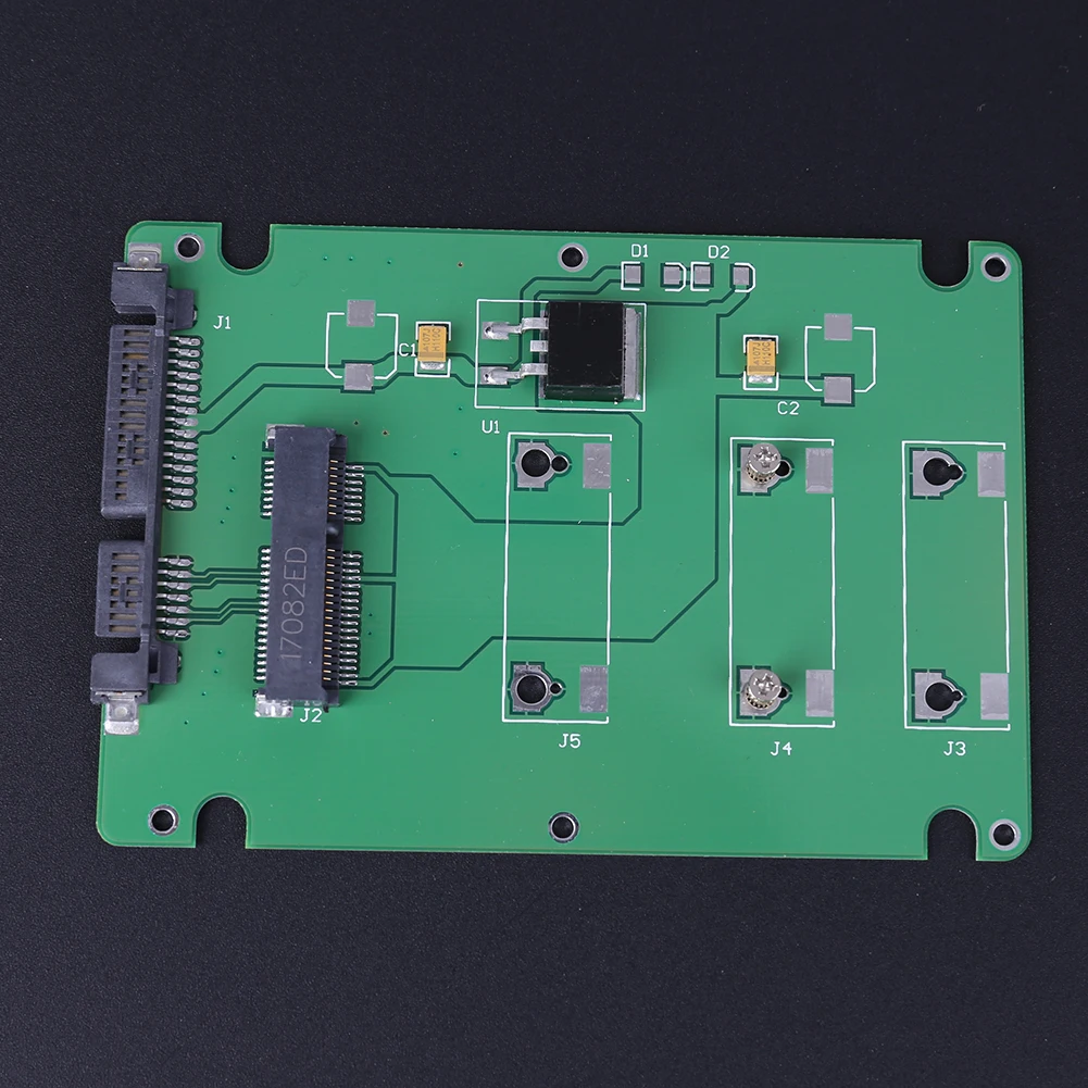 Новое поступление 1 шт. SSD mSATA до 2 5 дюймов SATA 3 адаптер конвертер карта с дюймовым