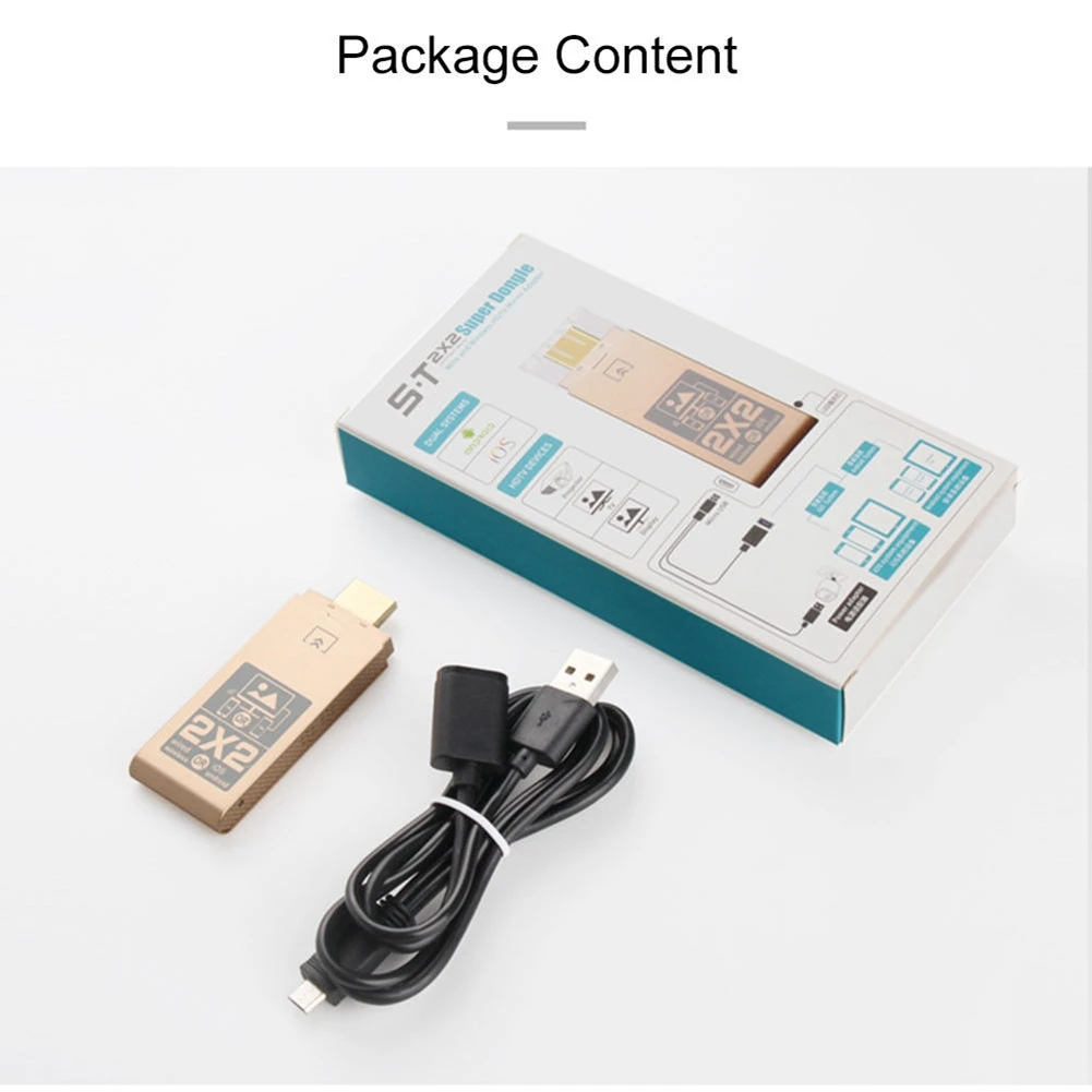 AAAE беспроводной WiFi HDMI дисплей ключ 2 4 ГГц ТВ-приставка Miracast Airplay переходник DLNA
