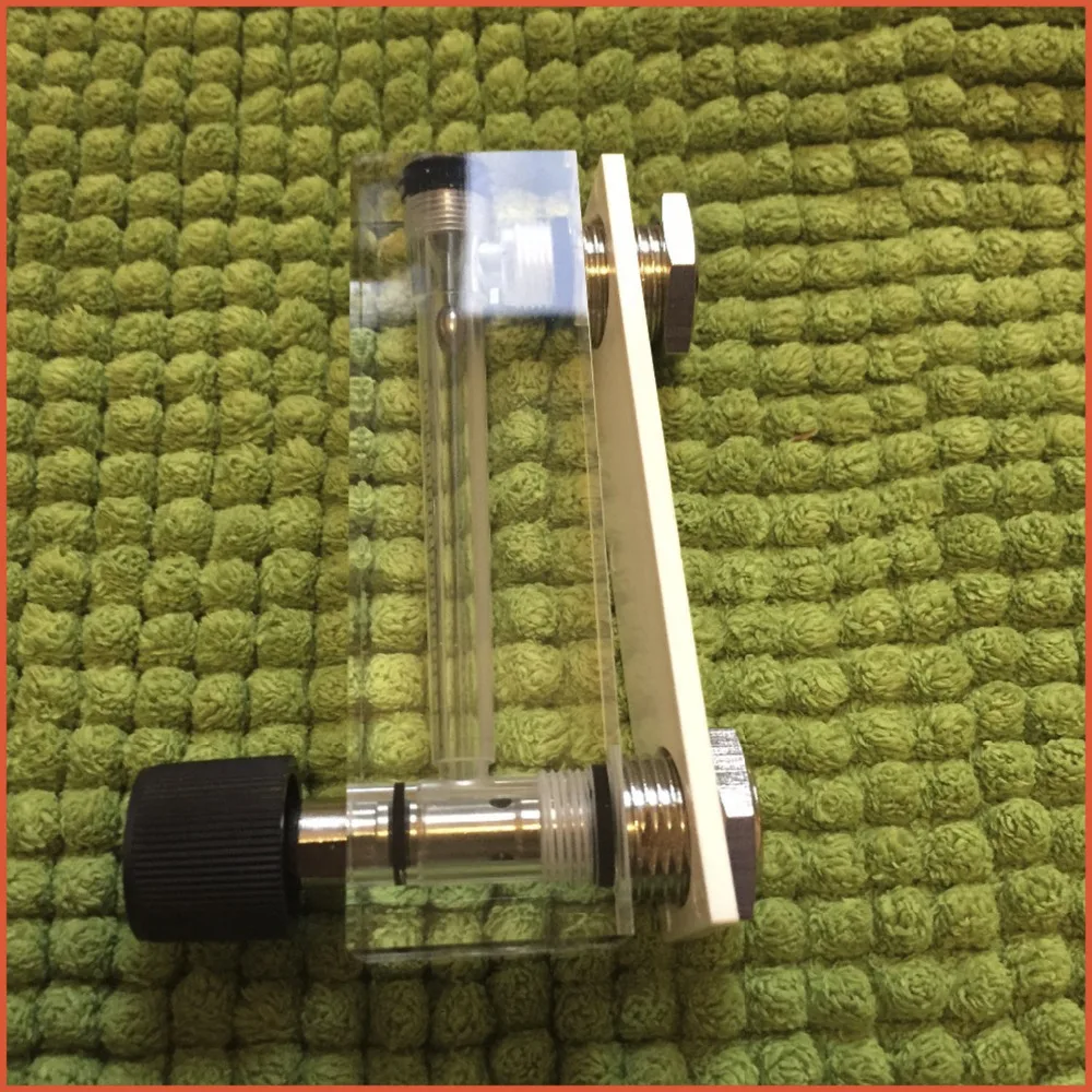 LZT-6T 3-30L/min Square Panel Type Gas Flowmeter Air Flow Meter rotameter LZT6T Tools Flow Measuring