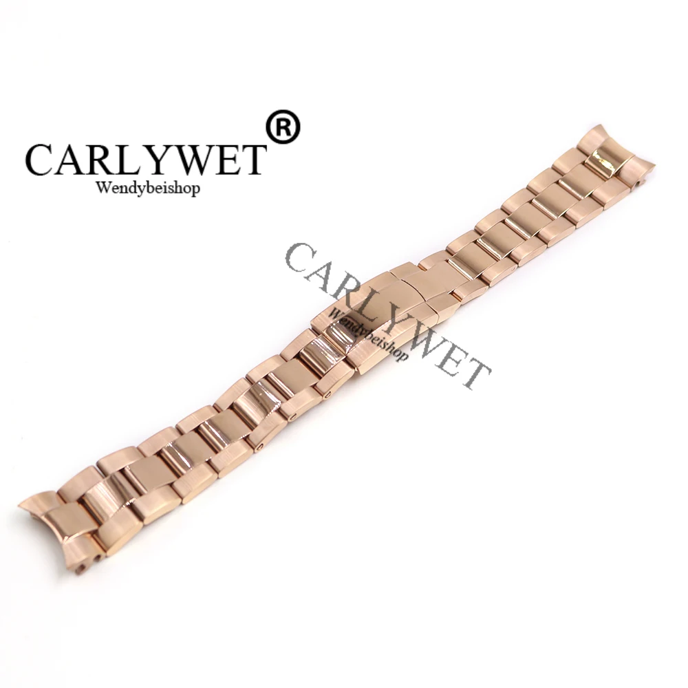CARLYWET 20 мм 316L нержавеющая сталь твердые изогнутые концевые винтовые звенья