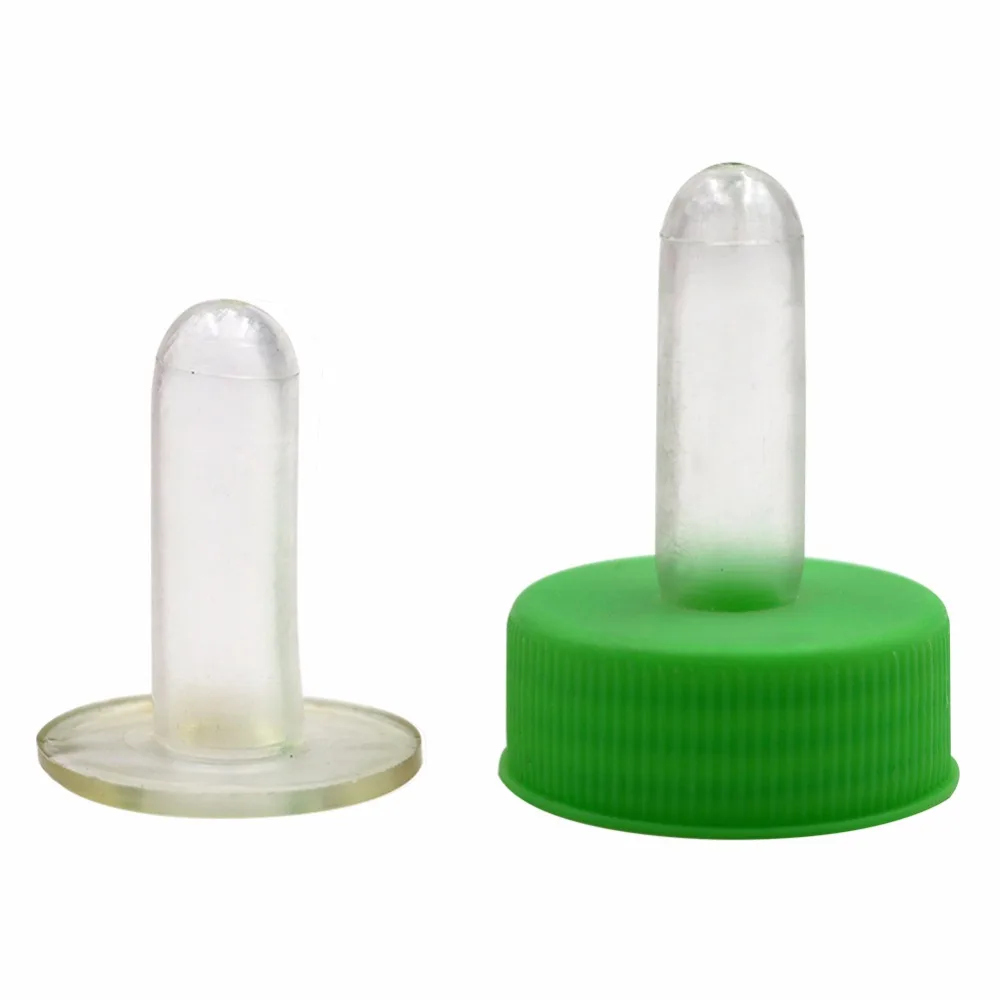 Соска прозрачная силиконовая для молока и напитков ниппель питьевых фонтанов