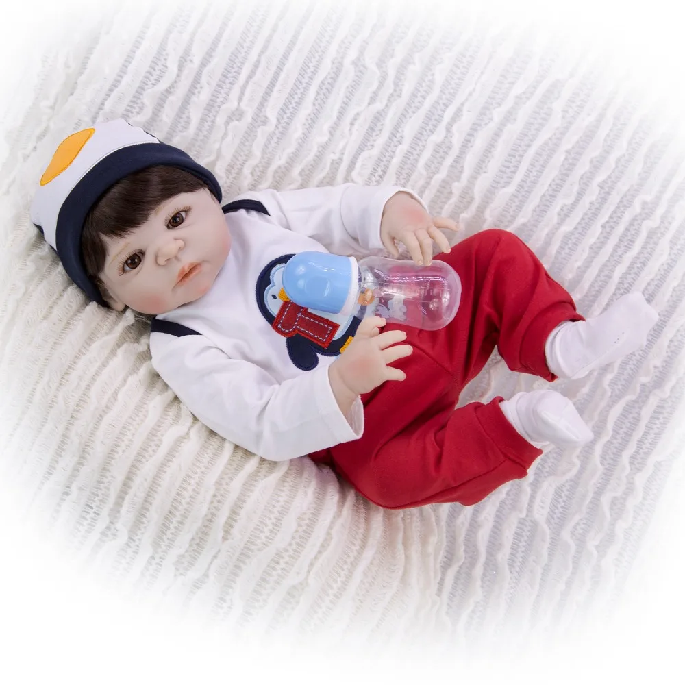 Кукла bebe reborn для маленьких мальчиков силиконовые игрушки виниловой ванны детей