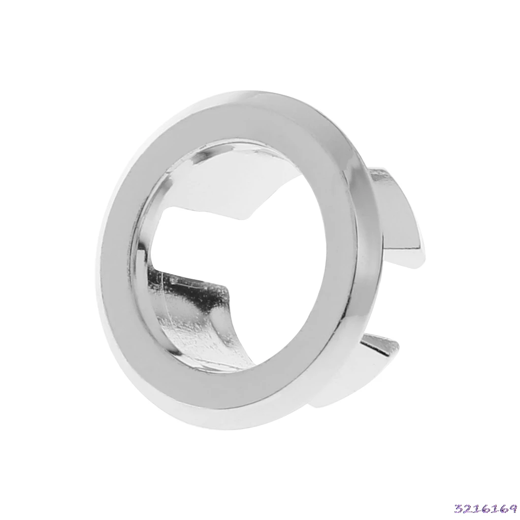 Круглая Хромированная Крышка для раковины ванной комнаты с шестью футами |