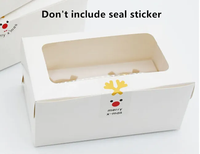 

Free Shipping 30PCS/LOT Two Cup Cake Box 350G Cardboard Made White Cake Accessory Package