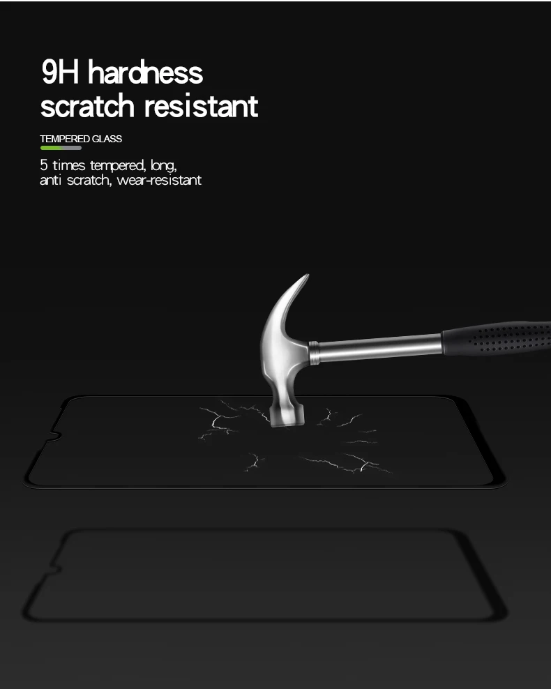 For Xiaomi Redmi Note 7 7S Tempered Glass 3D Curved Full Covered Screen Protector Note7 Note7S Protective Film LCD Guard | Мобильные