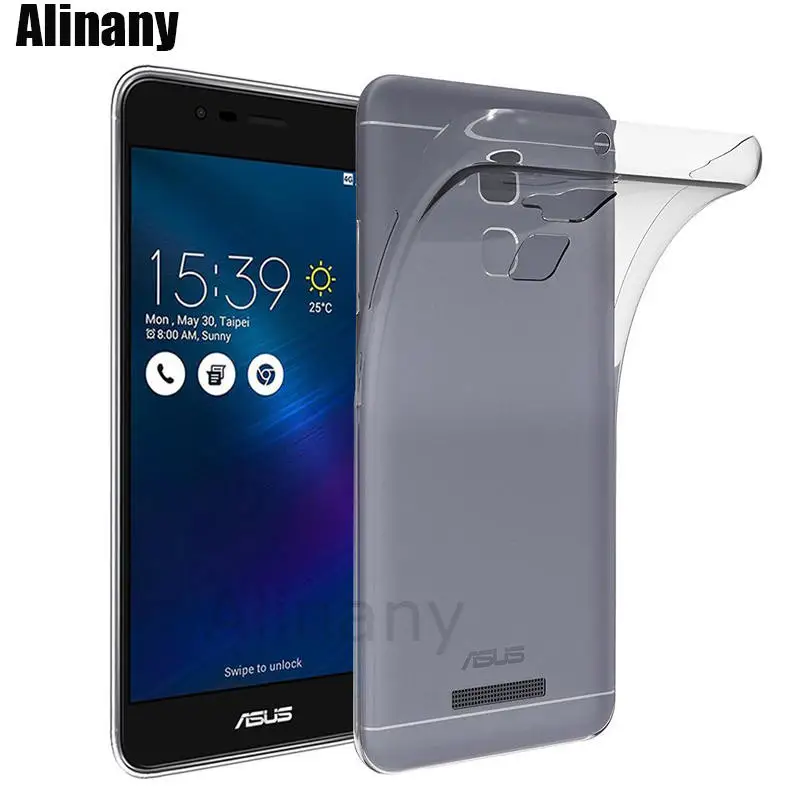 Asus Zenfone 3 Max ZC520TL силиконовый мягкий прозрачный чехол из ТПУ для телефона X008D ZC 520TL 5 2
