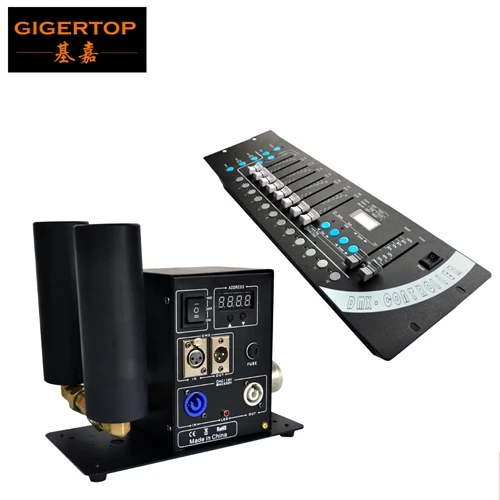 TIPTOP глобальная спецэффекты крио Co2 струи двойная труба DMX512 контроль для концертного дорожного тура, театров, спортивной команды - Цвет: 1 co2 with 1 192