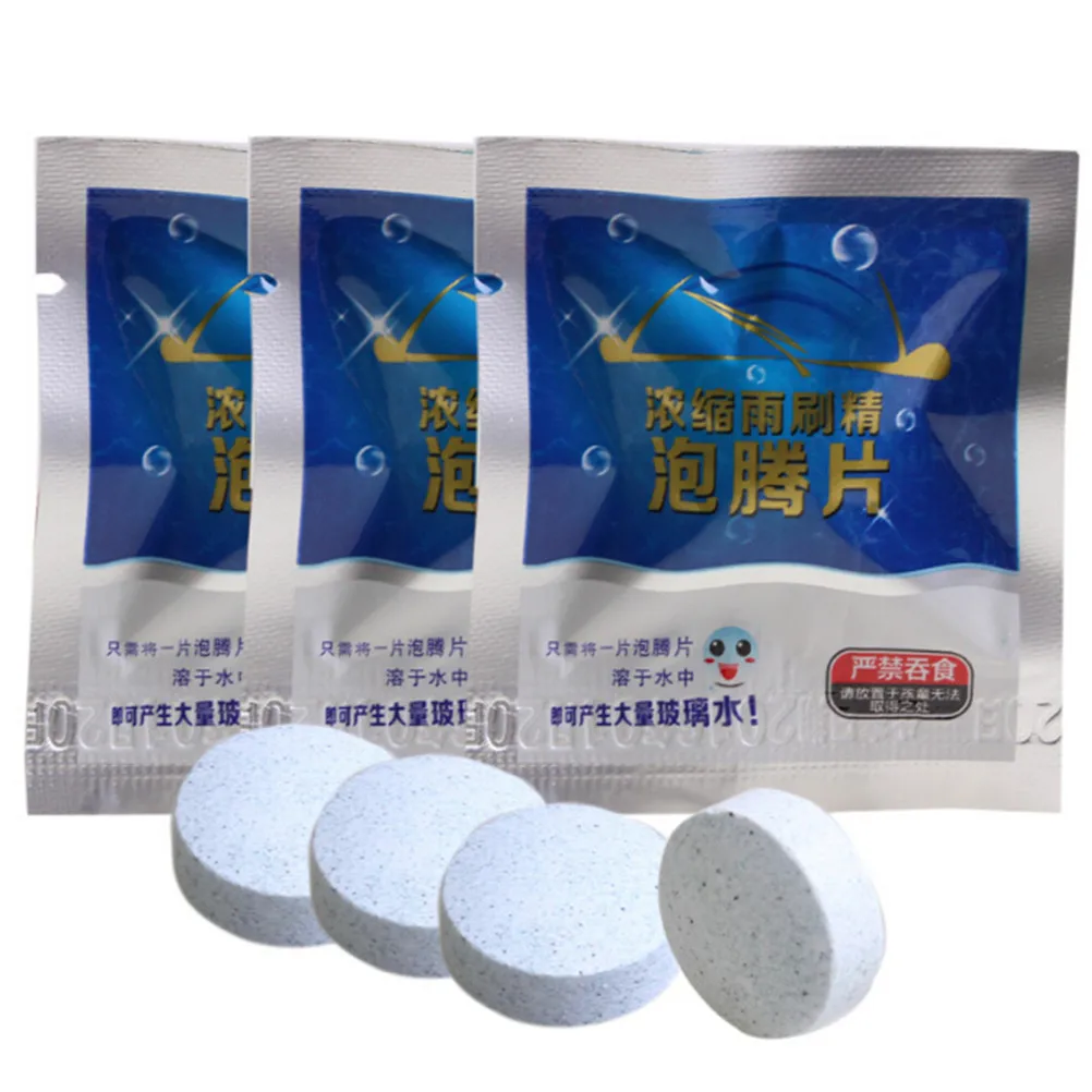 Auto Care Wash Washer Window Cleaner Safe Compact Effervescent Tablets Detergent Fine Windshield Glass Concentrated | Дом и сад