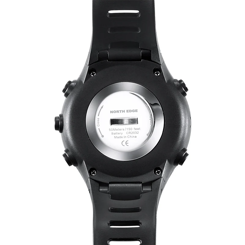 Мужская Спорт Цифровые часы Бег Плавание Высотомер Барометр Компас Термометр