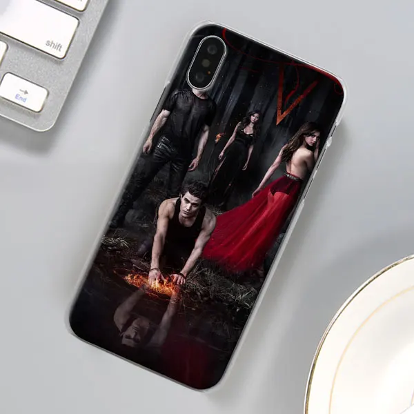Дневники вампира чехол для телефона для Apple iPhone X XR 7 8 Plus 6 6s Plus XS MAX 11 Pro Max SE чехол для телефона Coque - Цвет: 13