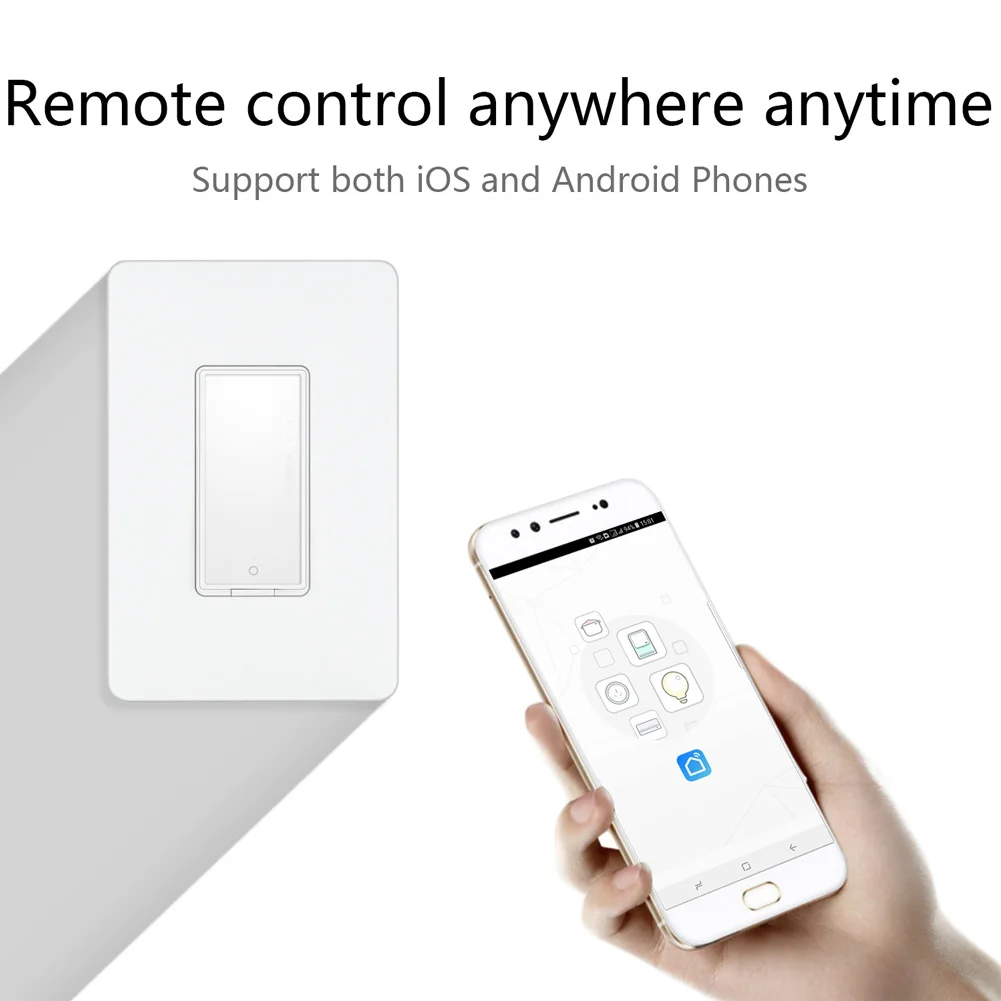 Home Automation Remote Control Electrical WIFI Controller Smart Wifi Switch APP Android Wall Light | Электроника