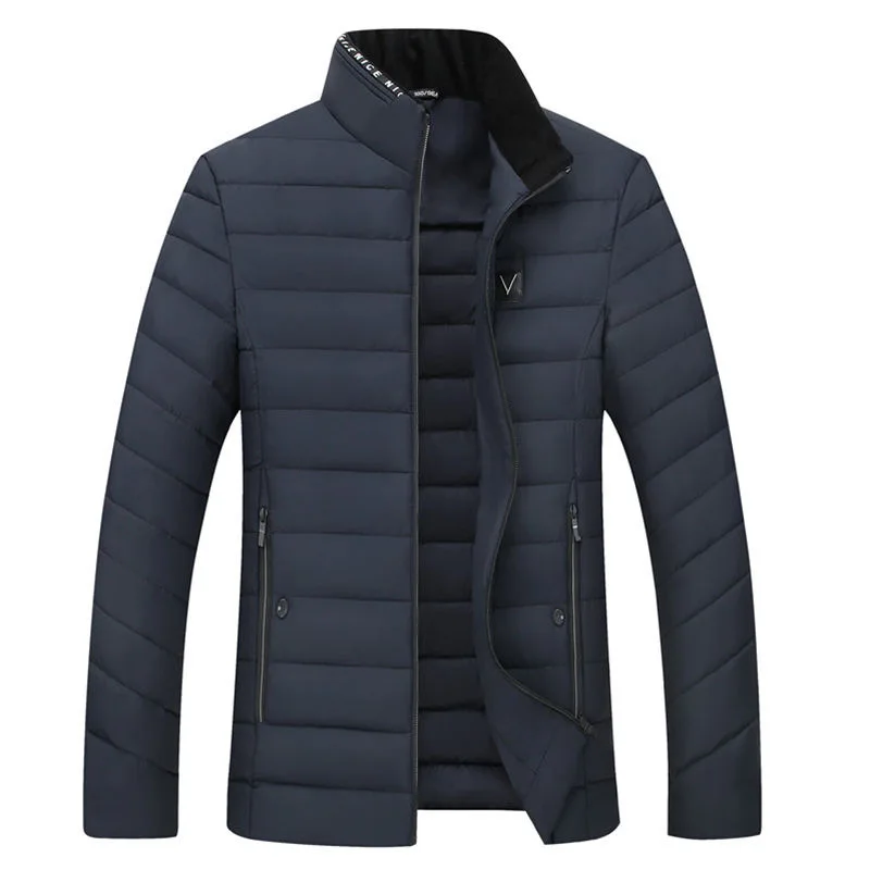 Новое поступление мужские парки Осень зима 2020 модные куртки пальто Повседневная