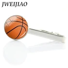JWEIJIAO баскетбольные Зажимы для галстука баскетбольный игрок официальная одежда галстук для бара модный спортивный мужской классический простой зажим для галстука T253