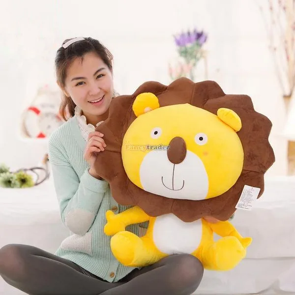 Fancytrader Limited Edition! 24 ''/60 см милая плюшевая большая игрушка Король Лев 2 вида