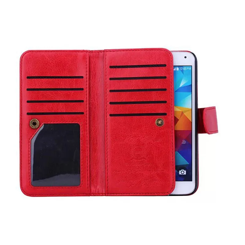 Роскошный кожаный чехол-кошелек Crazy Horse для Samsung Galaxy S5 Neo G903W G903F G900F магнитная