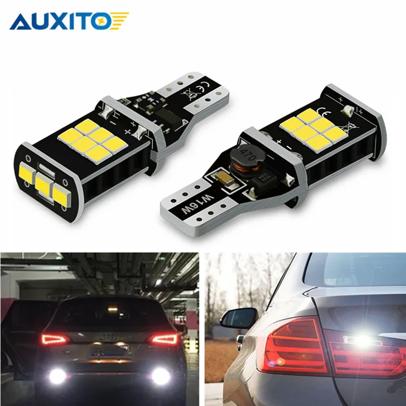 AUXITO Canbus T15 светодиодный W16W 912 921 Автомобильная резервная Фары заднего хода для Ford