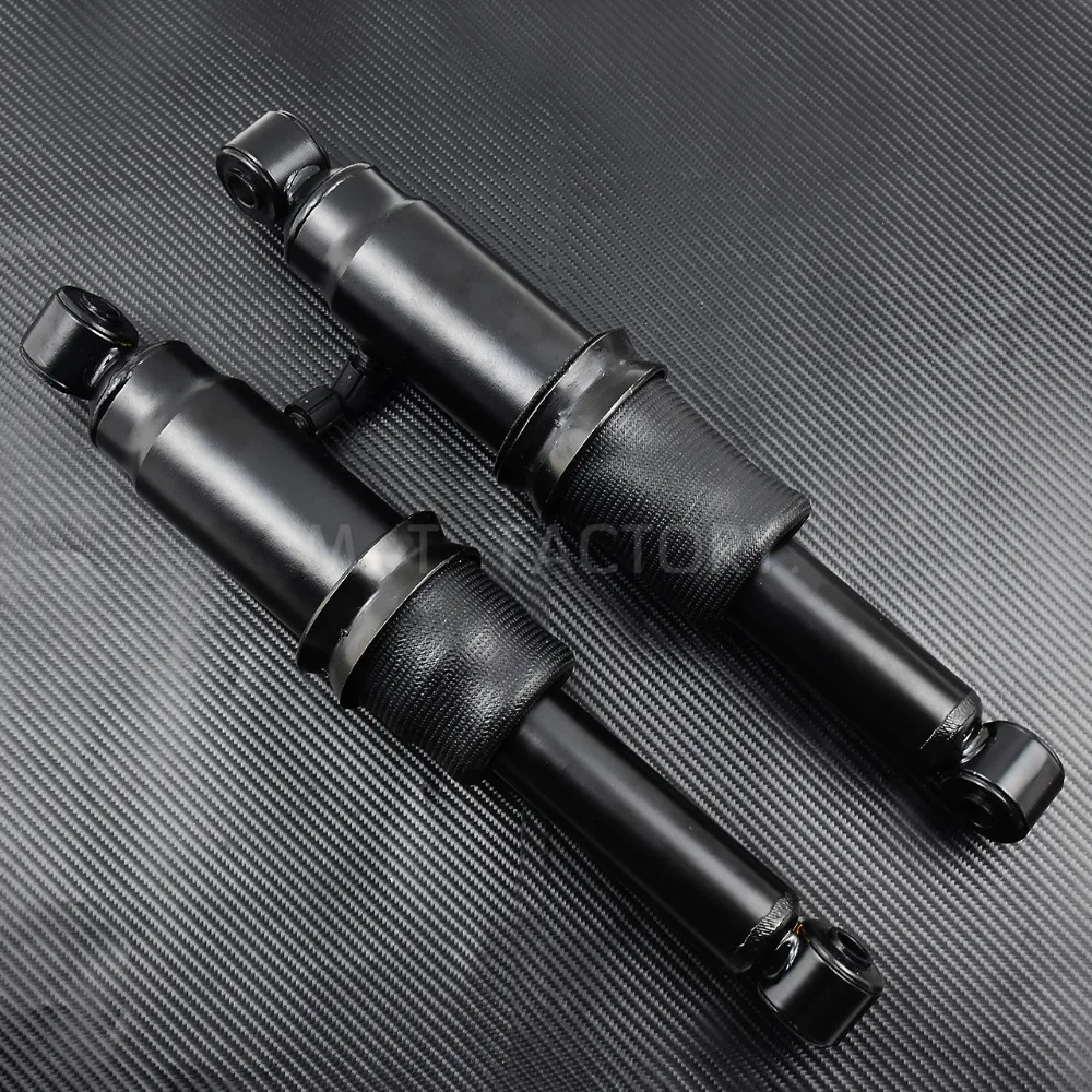 Мотоциклетная черная регулируемая задняя пневматическая подвеска для Harley Touring