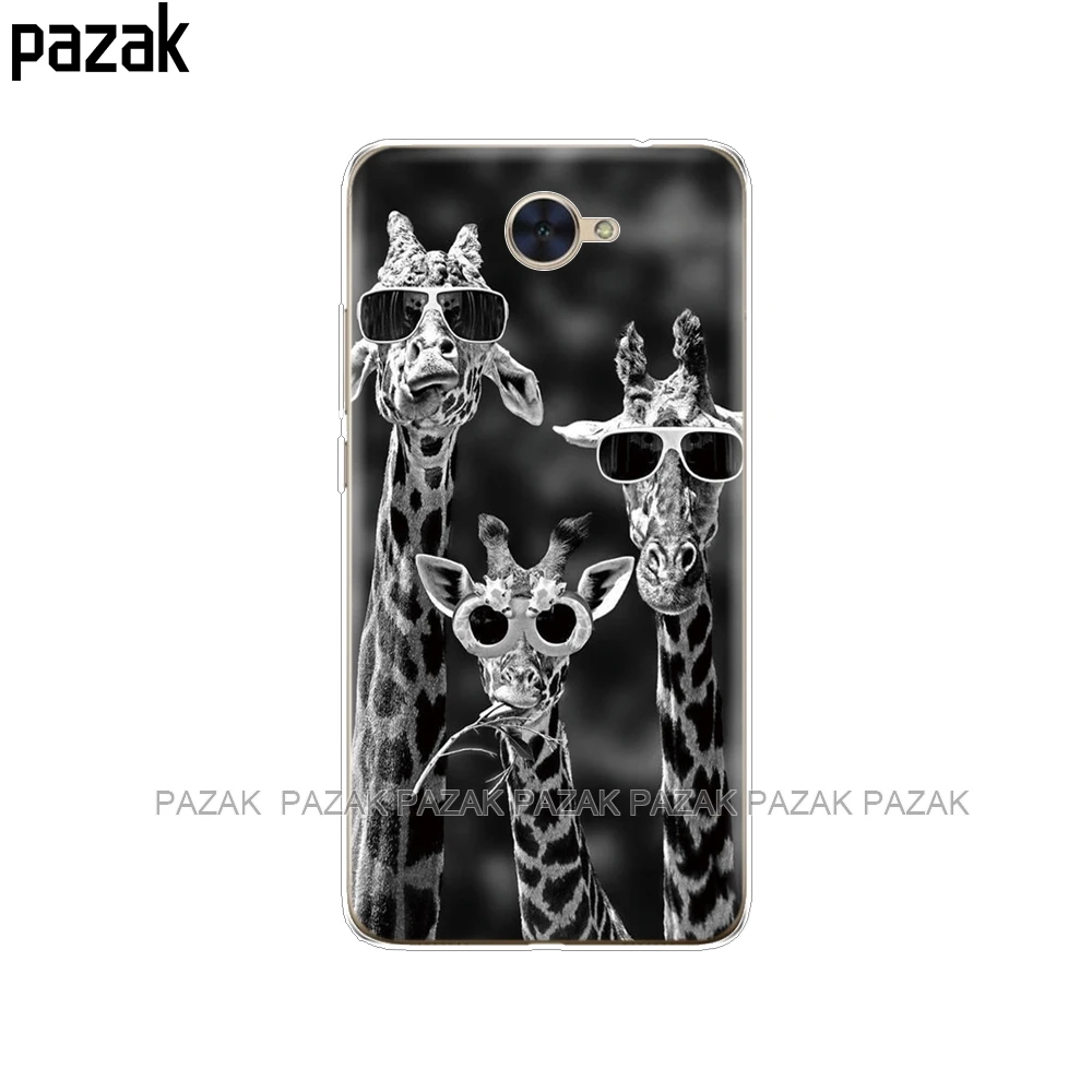 34348 Силиконовый чехол для телефона для huawei Y7 /Y7 PRIME чехол s Мягкий ТПУ задняя крышка для телефона Coque etui бампер полный 360 Защитный - Цвет: 34348