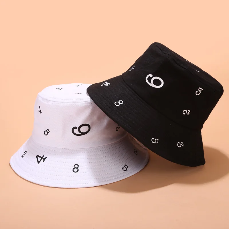 Шляпа женская оригинальная маленькая цифровая рыбацкая летняя уличный