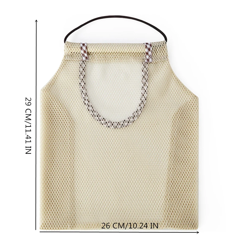 Моющаяся Сетчатая Сумка для ванной многоразовая подвесная сумка хранения