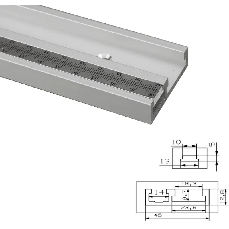 Т образная Тормозная пила из алюминиевого сплава прибор для резки под углом с