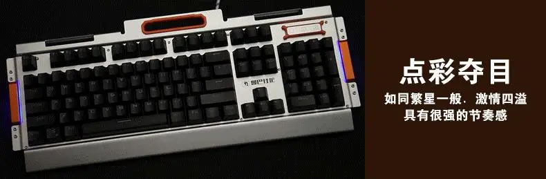 Xinmeng полный размер игровая механическая клавиатура синий черный переключатели с подсветкой анти-ореолы для Teclado Gamer+ мышь