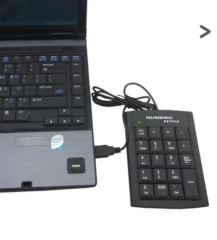 Мини USB 19 клавиш цифровая клавиатура Клавиатура для ноутбука настольного ПК