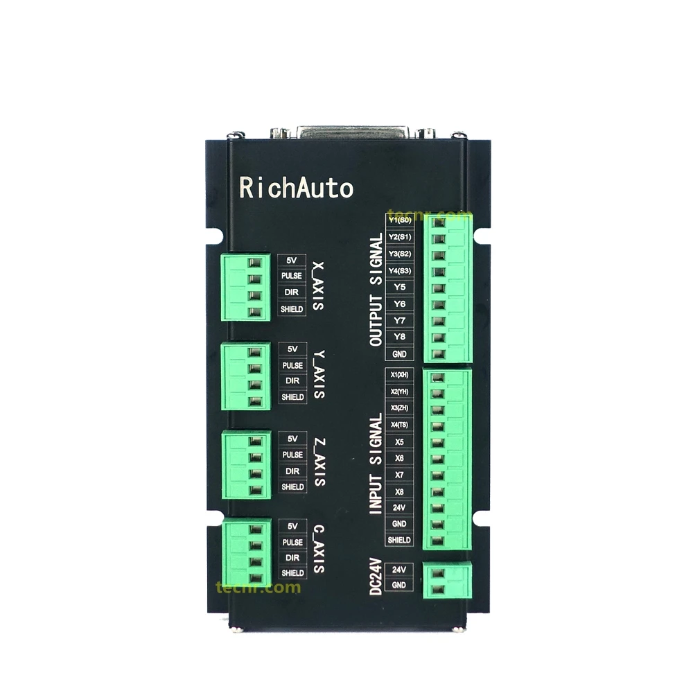 TECNR richuto DSP A11 ЧПУ контроллер A11S A11E 3 оси контроллер движения пульт дистанционного управления для гравировки и резки с ЧПУ английская версия