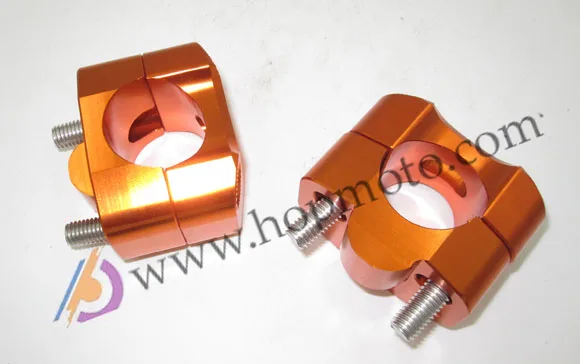 Новый CNC измененный алюминиевый Мотокросс Регулируемый адаптер для руля зажим