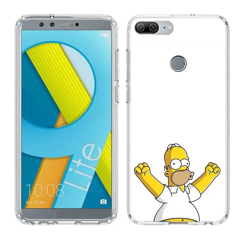 Симпсоны Fundas силиконовый чехол для телефона для huawei Honor 20 Pro 10 9 lite 8X 8A 20i 8C 8S V20 Y5 Y6 Y7 Y9 крышка