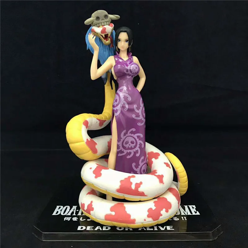 Одна штука Seven Warlords Of The Sea Boa Hancock Золотая/фиолетовая юбка змеиная Цзи