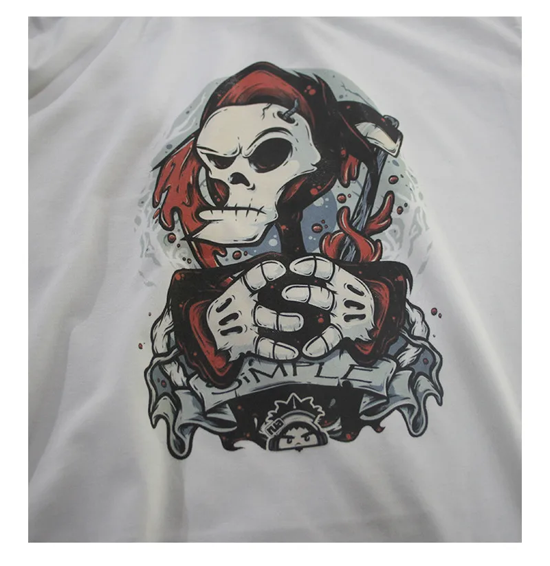 

KODASKIN Sketlon Brand tshirt Men Pattern Tops Tees Shirts Women Fashion T-shirt Tees Cotton 100% Casual