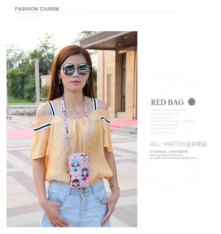 Женский кошелек, мини сумка на плечо, на молнии, для девушек, кошелек для монет, кошельки, карман, женские сумки-мессенджеры, для денег, держатель для карт, 2 слоя