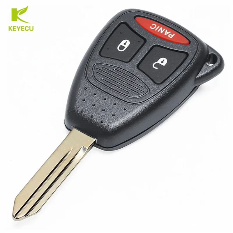 KEYECU новый пульт дистанционного ключа FOB 2 + 1 кнопка для DODGE JEEP Durango Magnum Dakota Зарядное