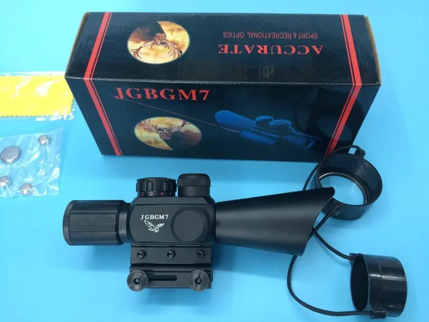 2016 Leupold точная охота м7 4 X 30 прицел красный зеленый Mil Dot глушитель лазерный Riflescope |