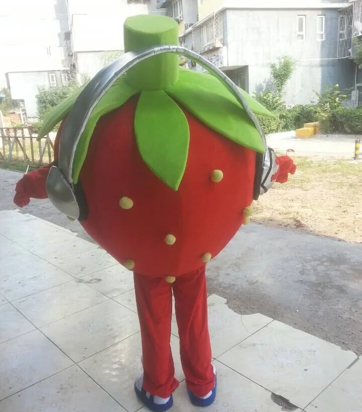 Прямые поставки с фабрики костюм талисмана в виде клубники из материала EVA
