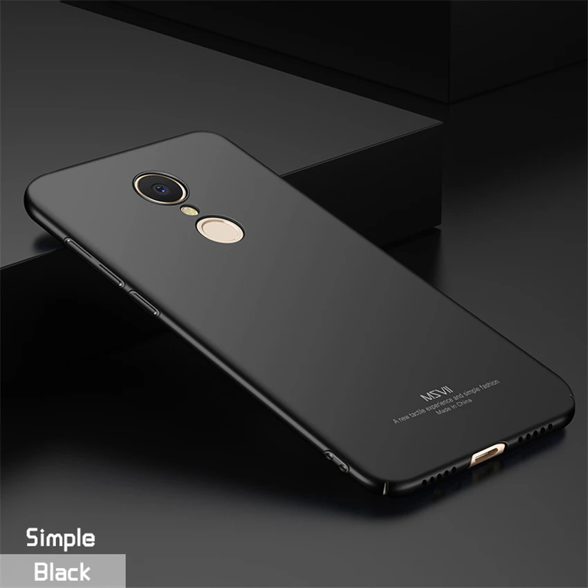 Для Xiaomi Redmi 5 Plus чехол MSVII Тонкий матовый чехол для Xiaomi Redmi 5 Plus чехол Haed держатель Крышка Xiomi Xiami Redmi5 Plus чехол