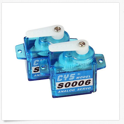 CYS S0006 Analog 6g Micro Servo 2 шт./лот для радиоуправляемых моделей самолетов|micro servo|servo servoservo