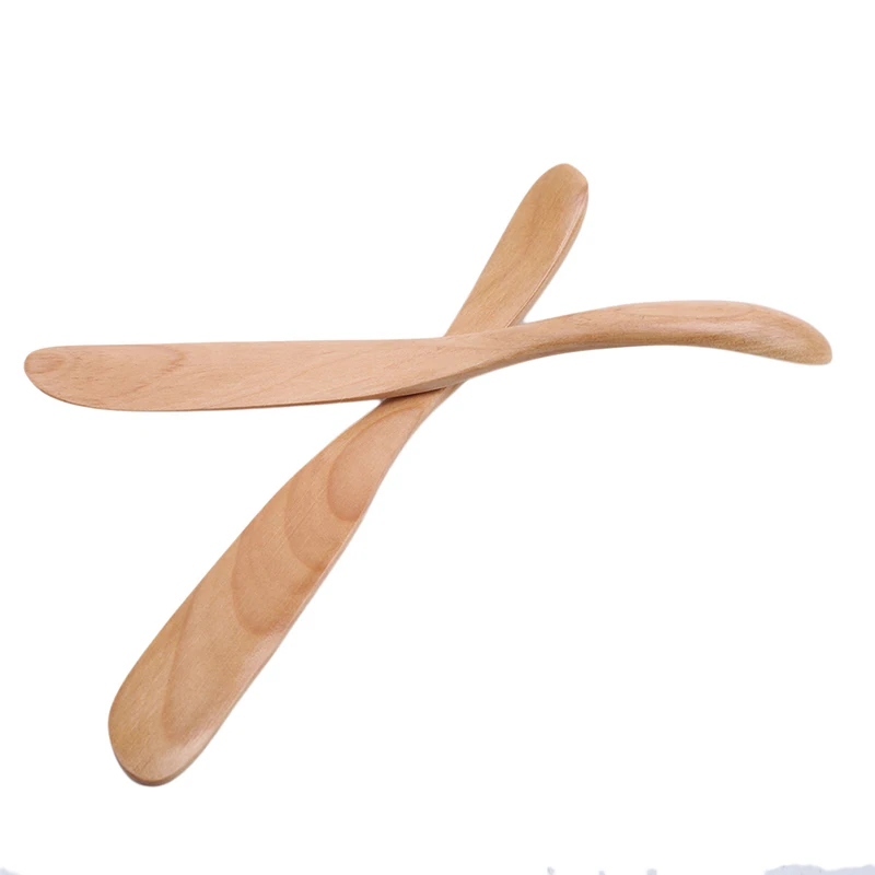 10 шт./компл. деревянный маслонамазыватель Ножи лопатка для торта 16 5*2 см