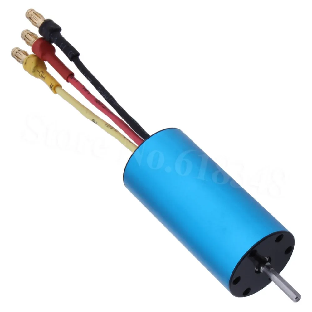 Бесщеточный внутренний Ротор двигателя RC 2040 4000KV 4800KV 4-полюсный 2 3 мм вал для