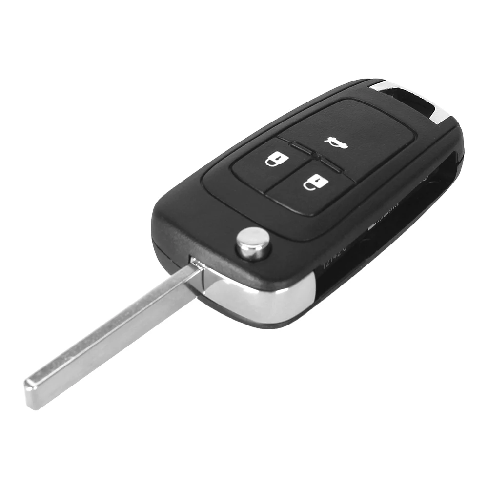 KEYYOU 10 шт./лот складной чехол для ключей на застежке Chevrolet Cruze дистанционный ключ