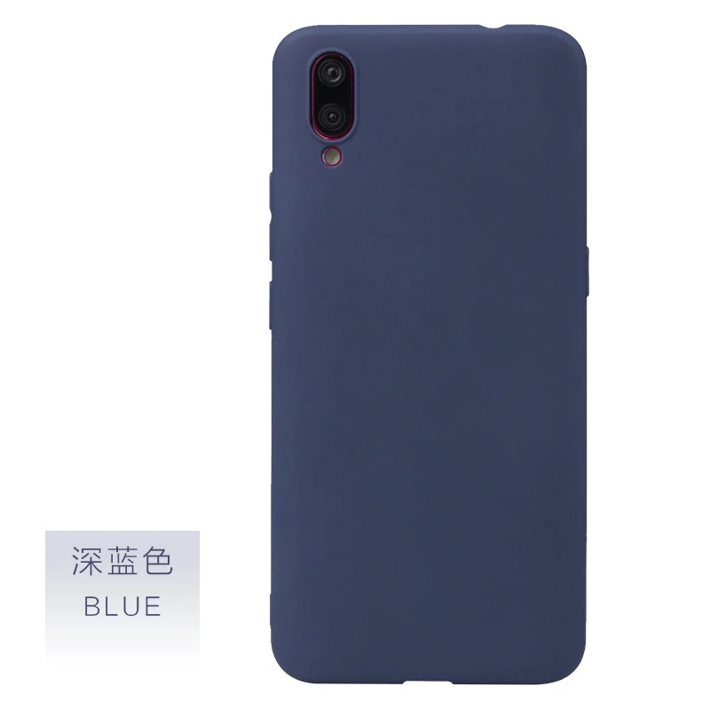 Матовый простой чехол карамельных цветов для VIVO X60 Pro Y52S Y73S iQOO 7 V20 S9 S9E Y91C Y20 Y50