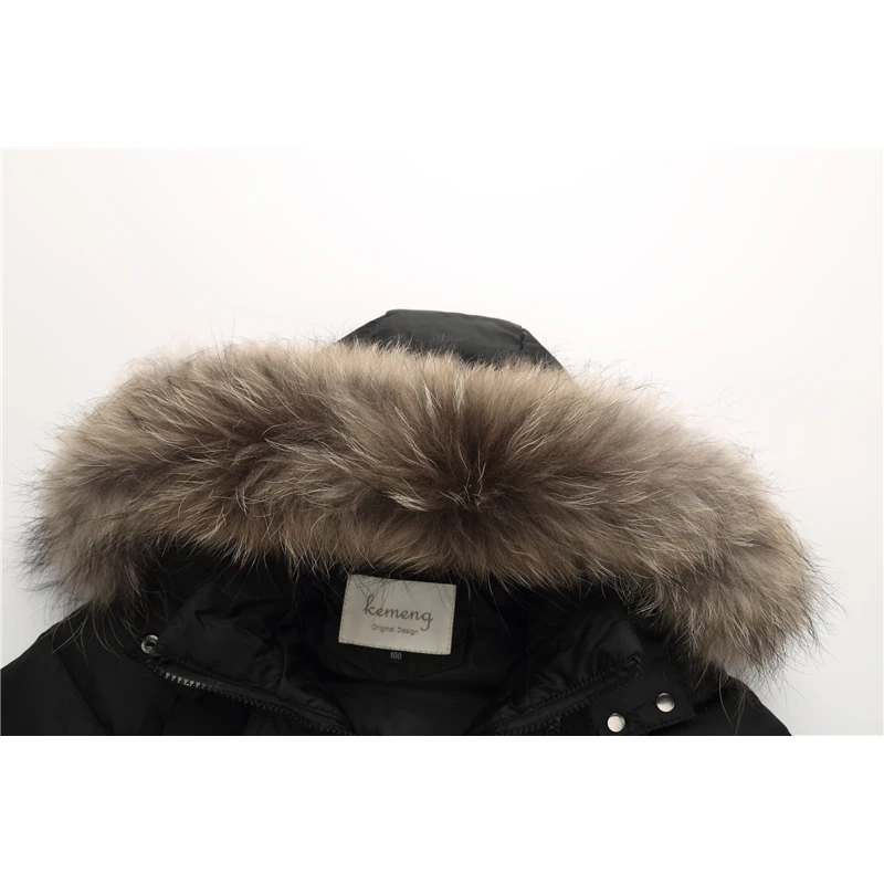 Зимняя куртка для девочек 2018 Детское пальто детская парка теплые длинные пуховые